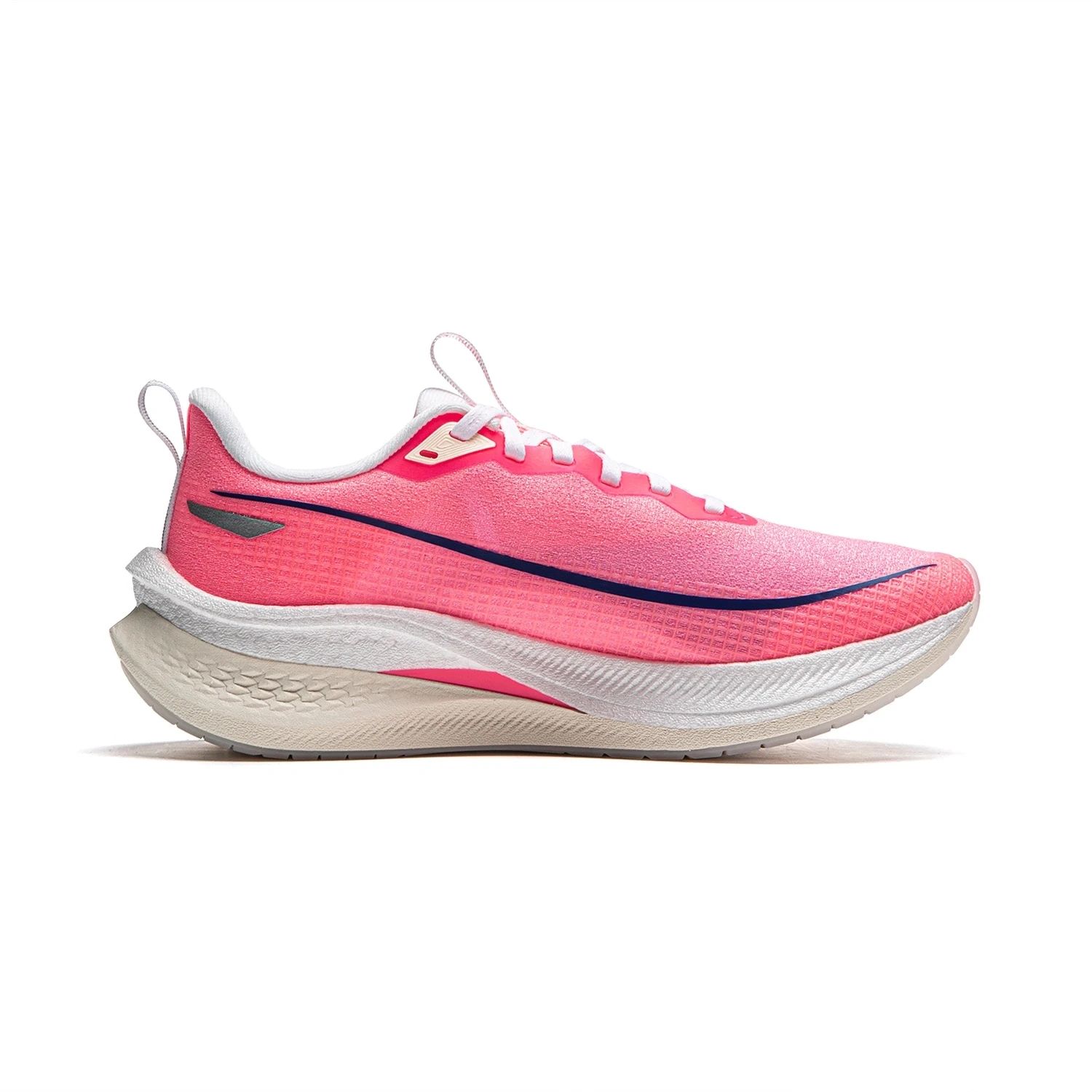 Li-ning-Zapatillas deportivas transpirables para mujer, calzado deportivo de espuma ligera con cojín BOOM, color rojo HARE 7 PRO Racing, ARPU002