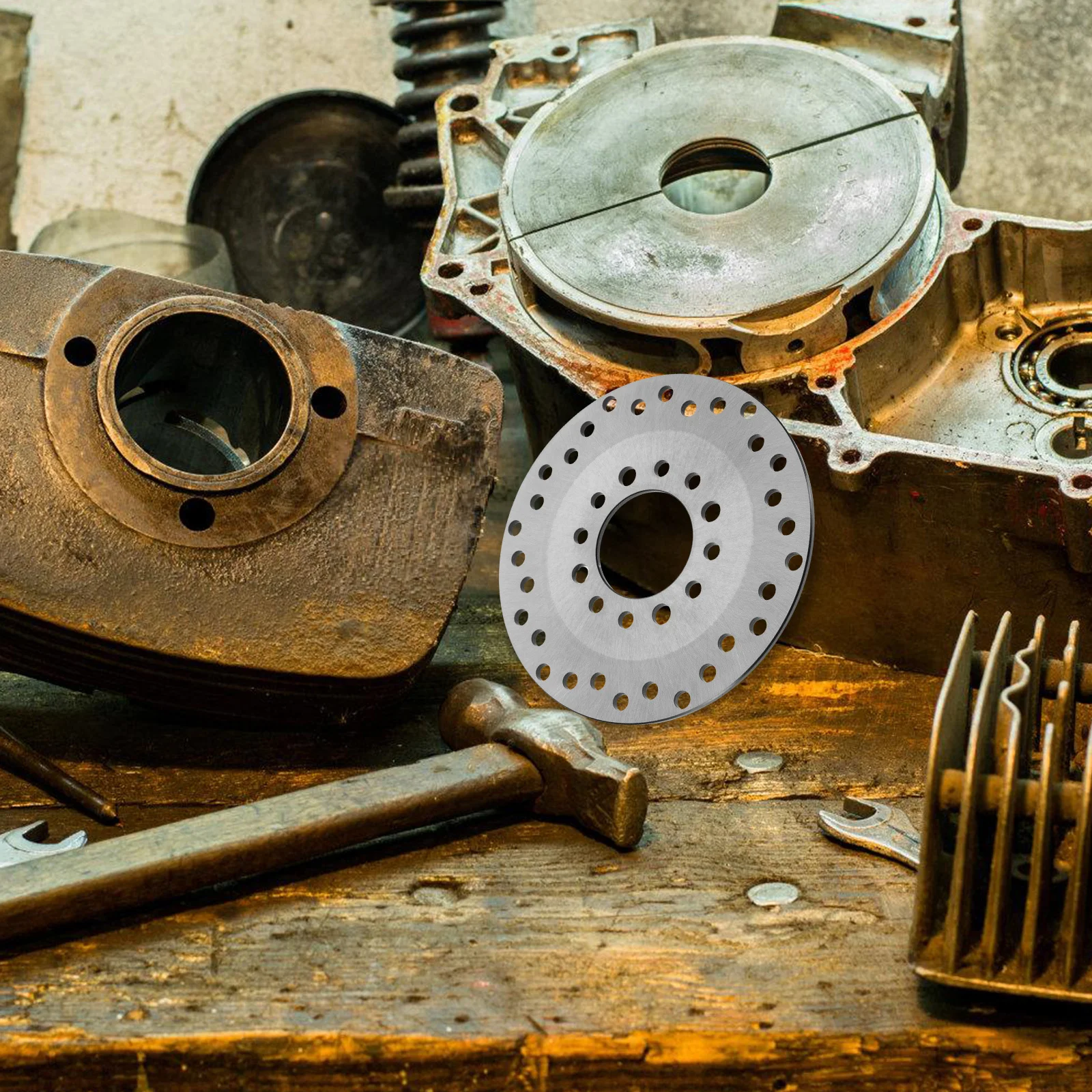 Аксессуар для тормозного диска мотоцикла 50Cc 70Cc 90Cc 110Cc 125Cc Atv Go-Kart Замена сверхмощной износостойкой велосипедной тормозной системы