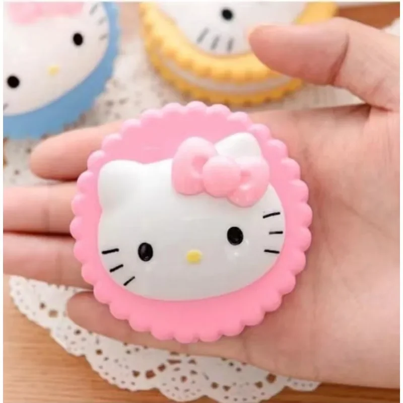 Sanrio Hello Kitty Contact Lens Storage Case Cartoon Eyeglasses Case Stick Eyes Care Tool Kit Contact Lens Care Box with Mirror