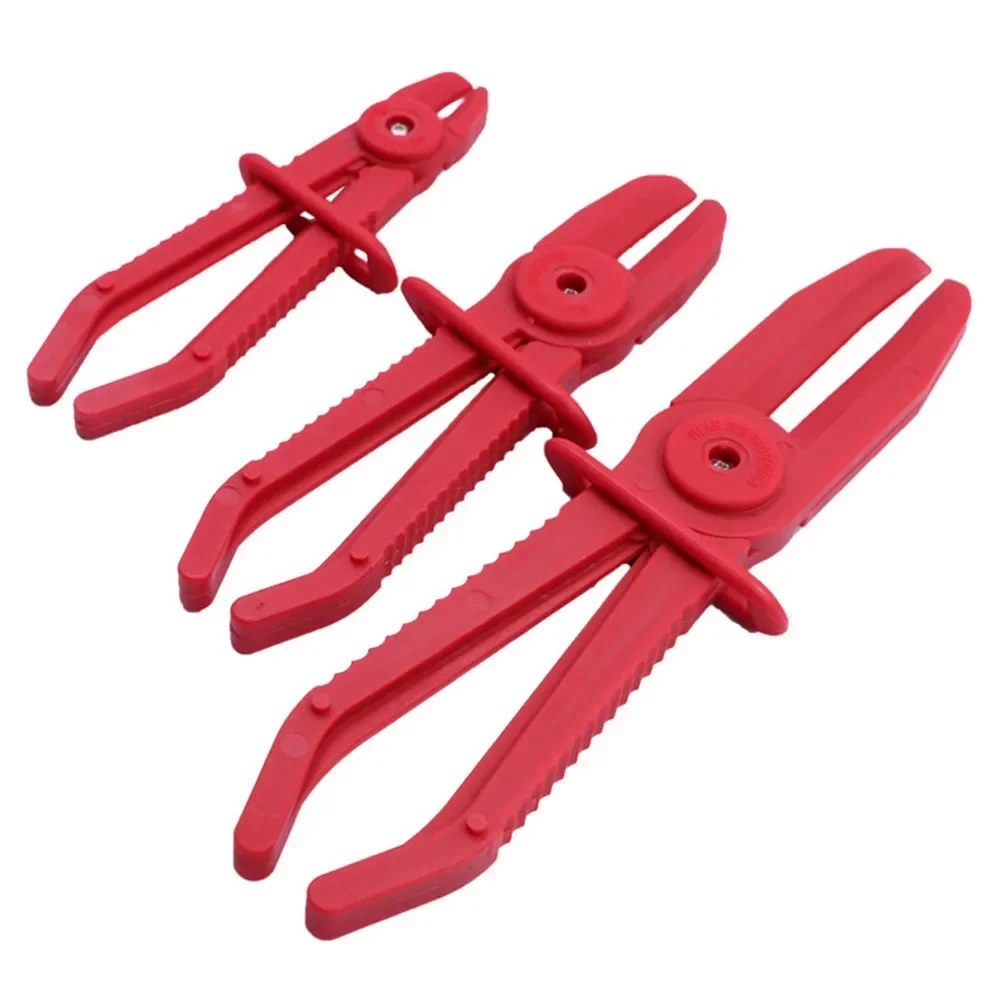 

3Pcs/Set Car Nylon Hose Clamp Tool Set Brake Fuel Water Line Clamp Plier Hands Free Automotive Tools Car Repair Tool Hose Pliers