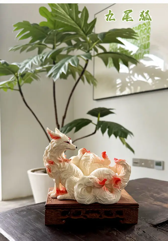 Nine-Tailed Fox Ornaments Fox Nine-Tailed Fox Buddhist Temple
