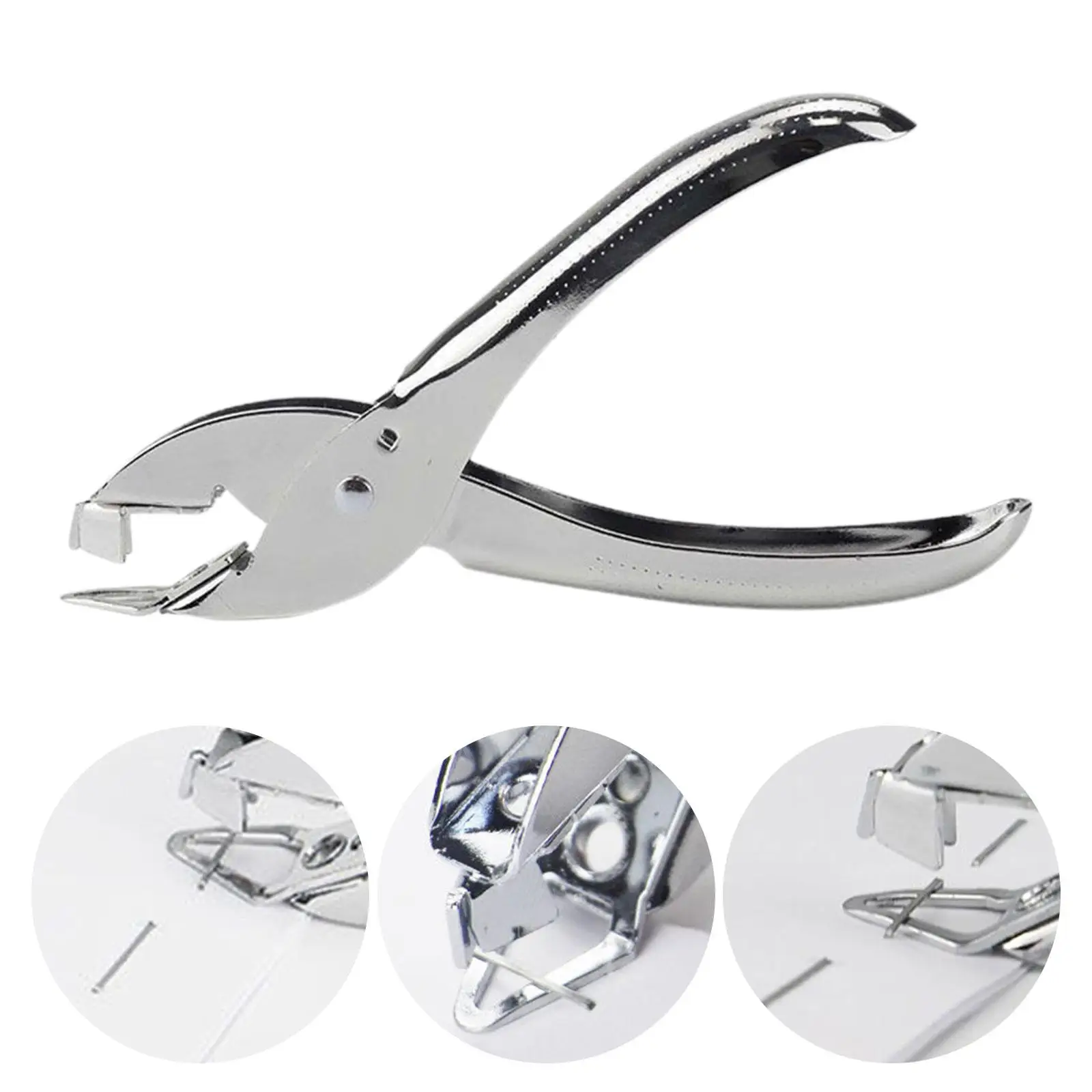 Staple Puller Portable Office Supplies Multifunctional Metal Staple Remover