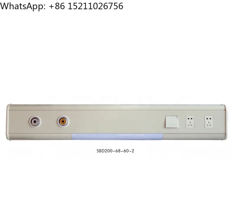 ICU Ward Medical Bed Head Panel Unit With Medical Gas Outlet Hospital Patient Bedhead Unit for Hospital ICU Ward
