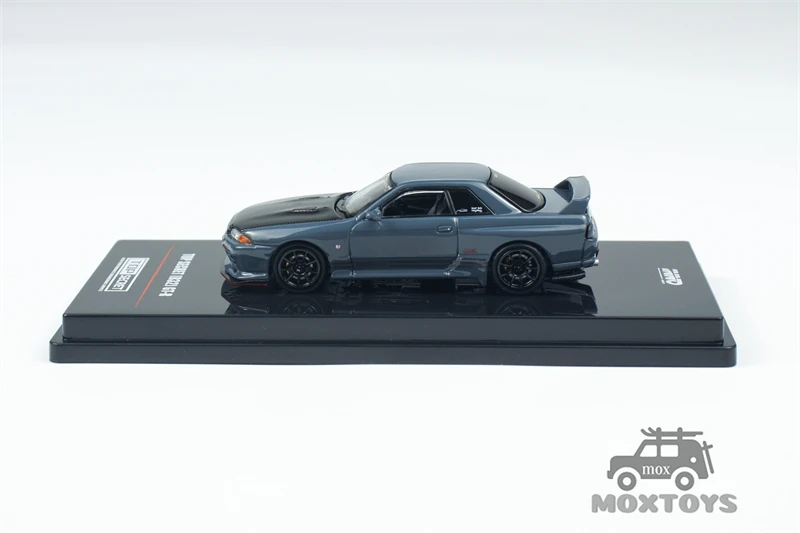 INNO 1:64 TOP SECRET R32 GT-R สเตลท์เกรย์รถโมเดลไดคาส