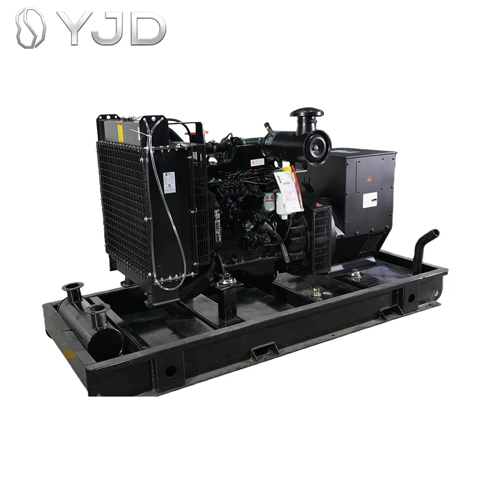 Generator diesel Silent  30-kilowatt Red Diesel Engine Water Cooled 24V  Electric Start 50 Hz Three-phase Automatic