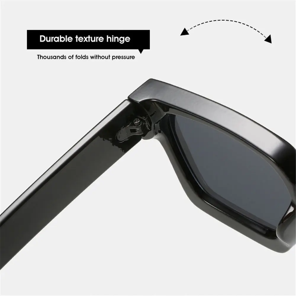 Retro Thick Square Frame Sunglasses Fashion Vintage Women Sunglasses Ladies Shades UV400 Protection Eyewear