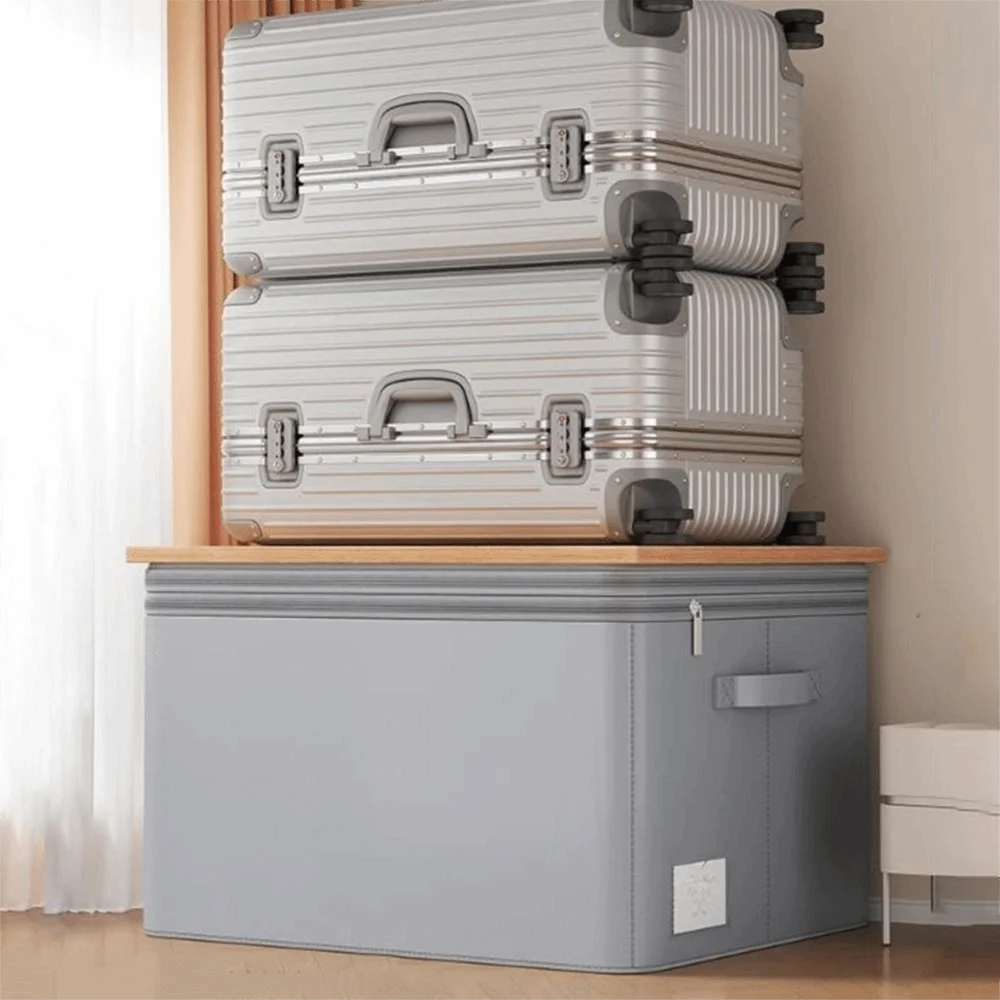 

Сжимаемая сумка для хранения пододеяльников из ткани Оксфорд, большая вместительная влагостойкая сумка для хранения одеял, пыленепроницаемая с застежкой-молнией