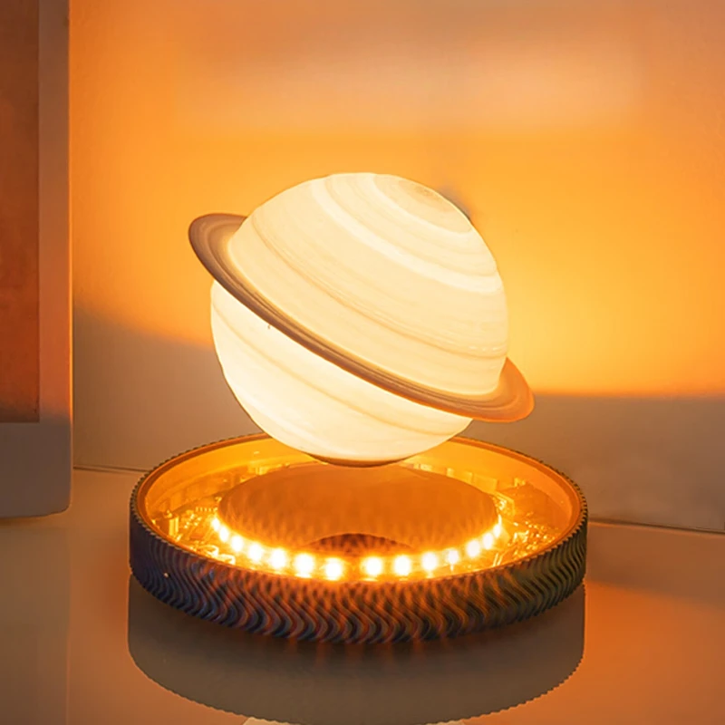 Maglev Saturn lamp can be voice-activated smart toy gift room ambient light ornament birthday gift