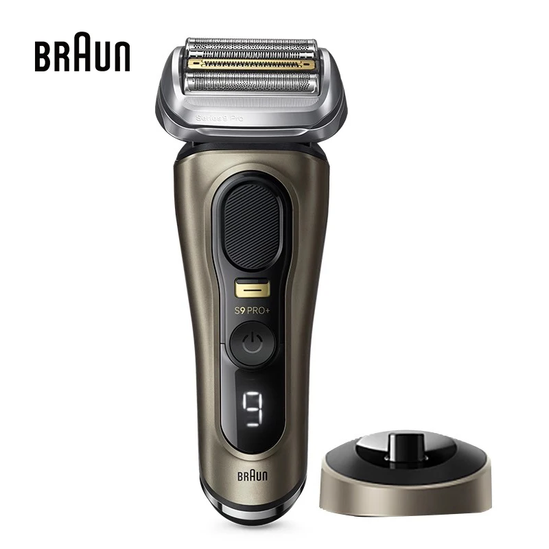 

Электробритва Braun S9 Pro+ 9619S с интеллектуальным датчиком плотности бороды, электрическая бритва