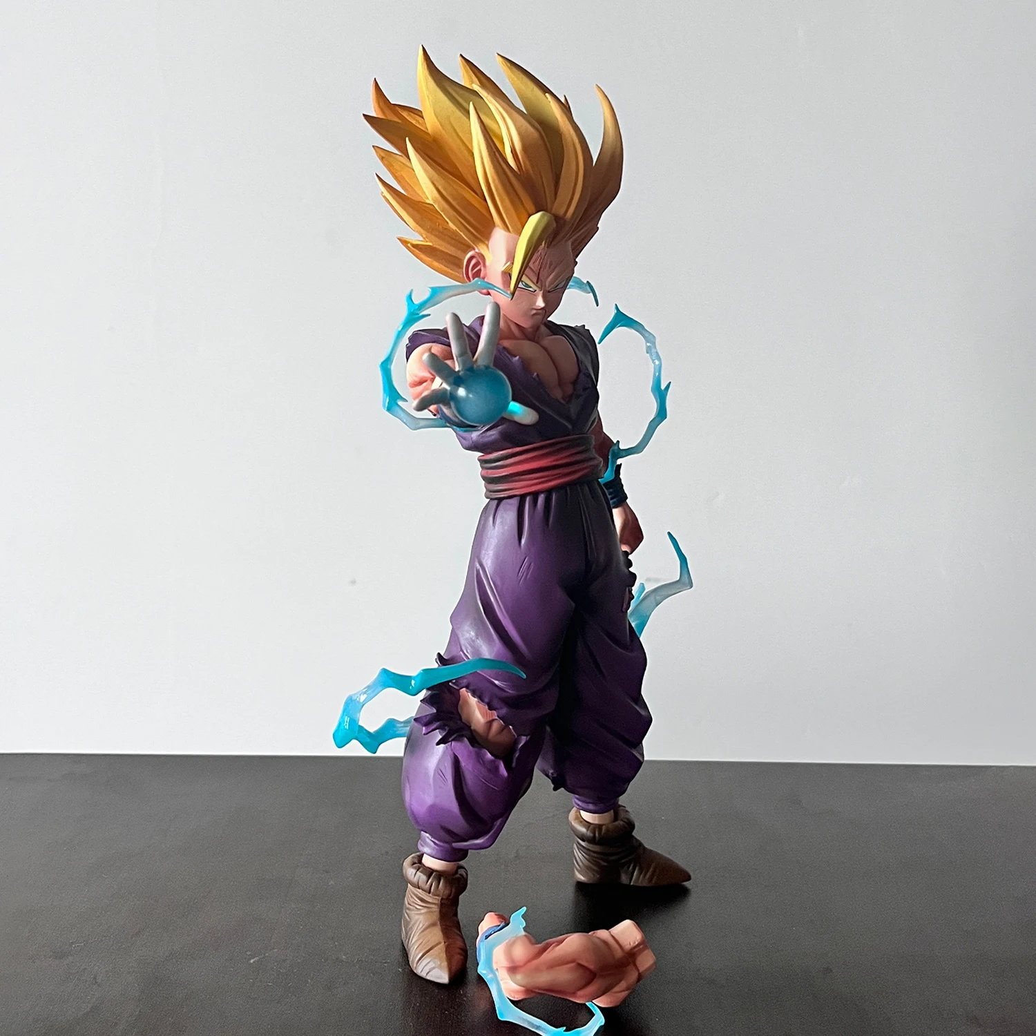 VF Statue Dragon Ball Z Son Gohan Figure Replace arms Gohan Super Saiyan 25.5cm/10.04inch Pvc Statue Collection Mode Toys Gifts - view 3