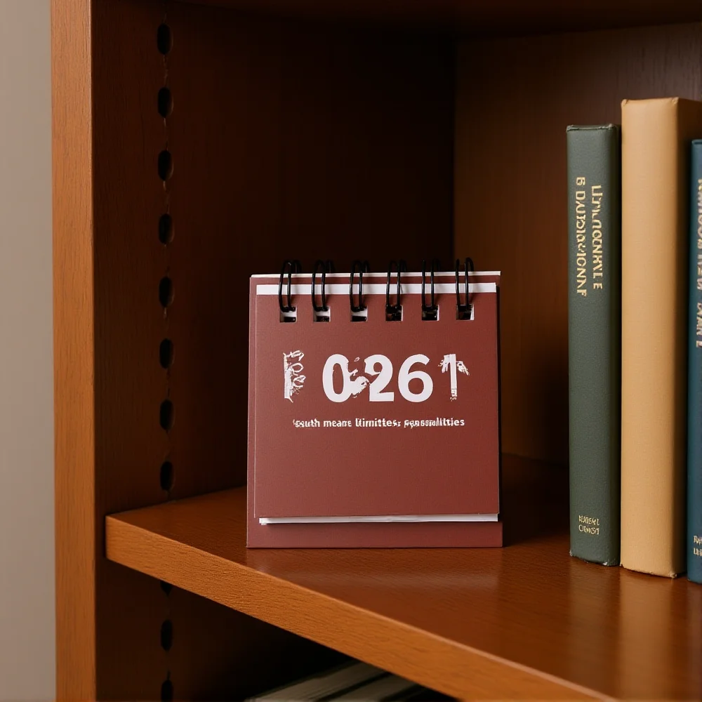 ミニ卓上カレンダー ポータブルデスクトップペーパーカレンダー テーブルスケジューラー ミニマリストオフィスカレンダー 卓上装飾用ギフト