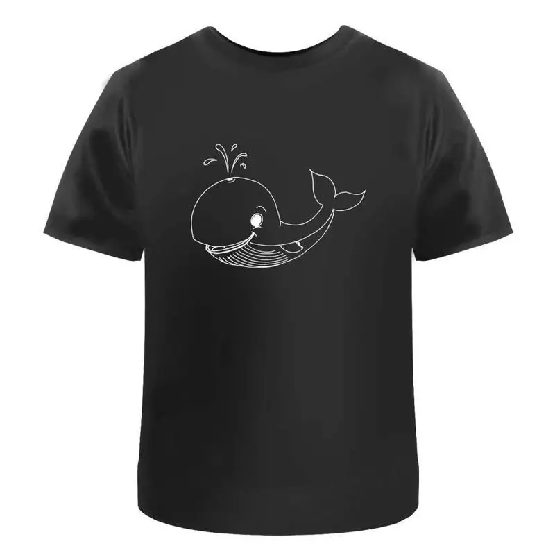 

Хлопковая футболка Happy Whale Ta035423