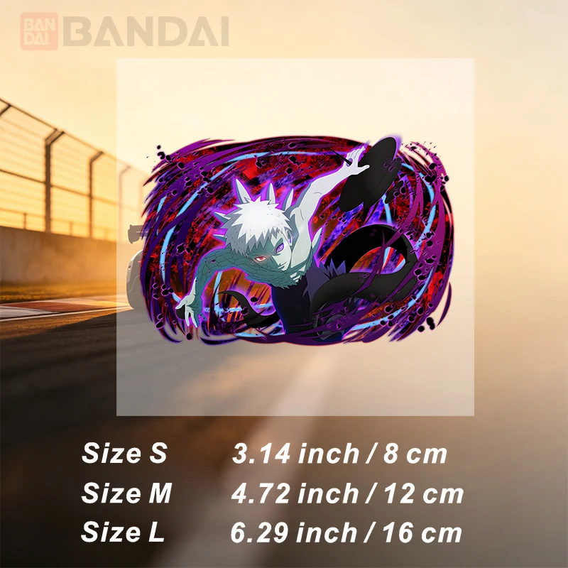 Car Stickers Anime Stylish Vinyl Decal Waterproof Die Cut for Car Window Laptop Car Body Helmet Auto Decor