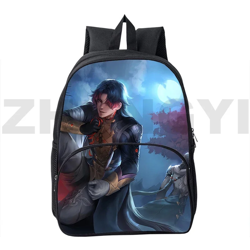 3D Honkai Impact 3rd Backpack 12/16 Inch Cute Women Backpack Waterproof Nylon School Backpack for Student Girls Laptop Book Pack