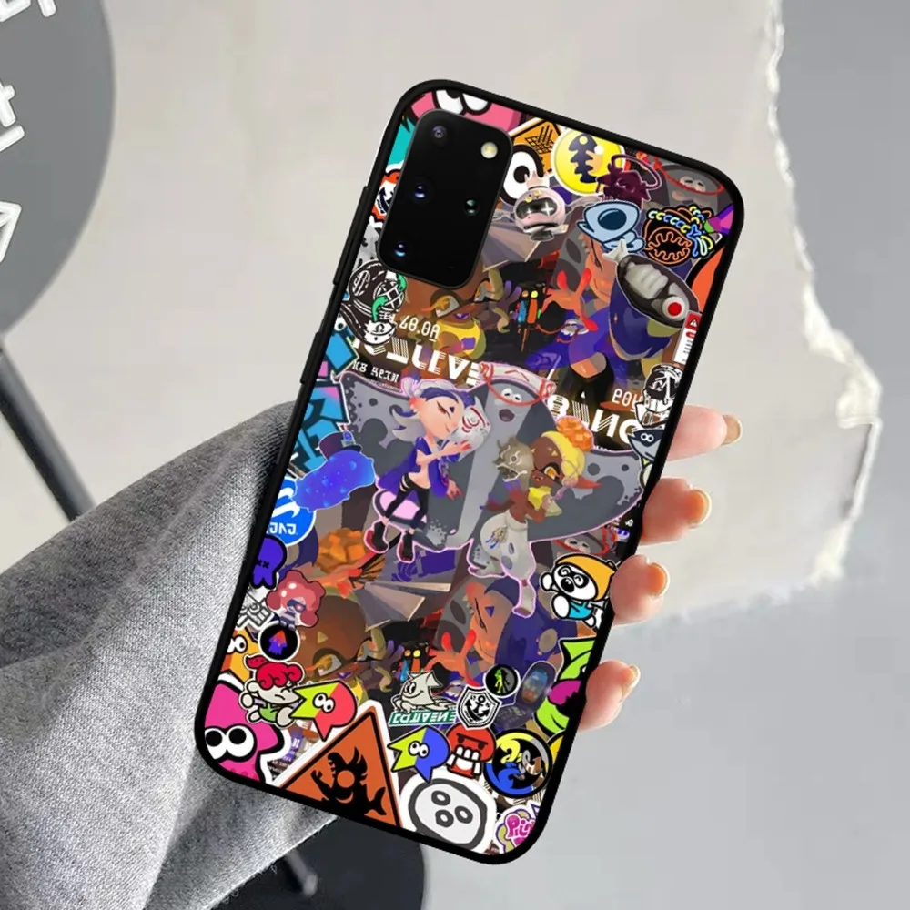 Game Splatoon Art Phone Case For Samsung S 9 10 20 21 22 23 30 23 24 plus lite Ultra FE S10lite Fundas