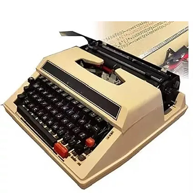 Working Retro Mechanical Typewriter literary Gifts Mechanical keyboard Small Exquisite Typewriter Retro Literary Collection Gift