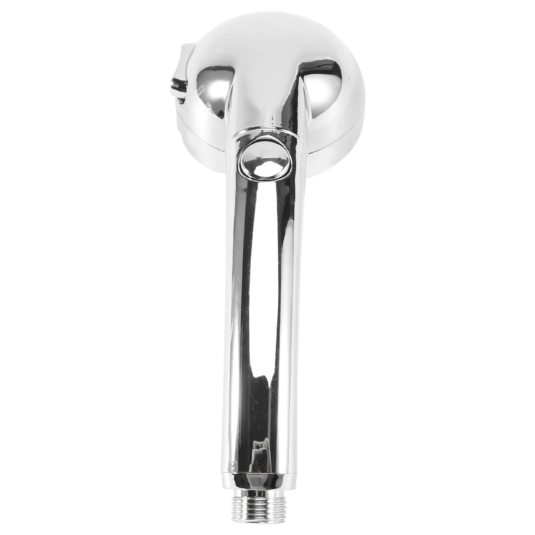ABRE-Handheld Shower Head High Pressure Chrome 3 Spary Setting With ON/OFF Pause Switch Water Saving Adjustable Luxury Spa Detac