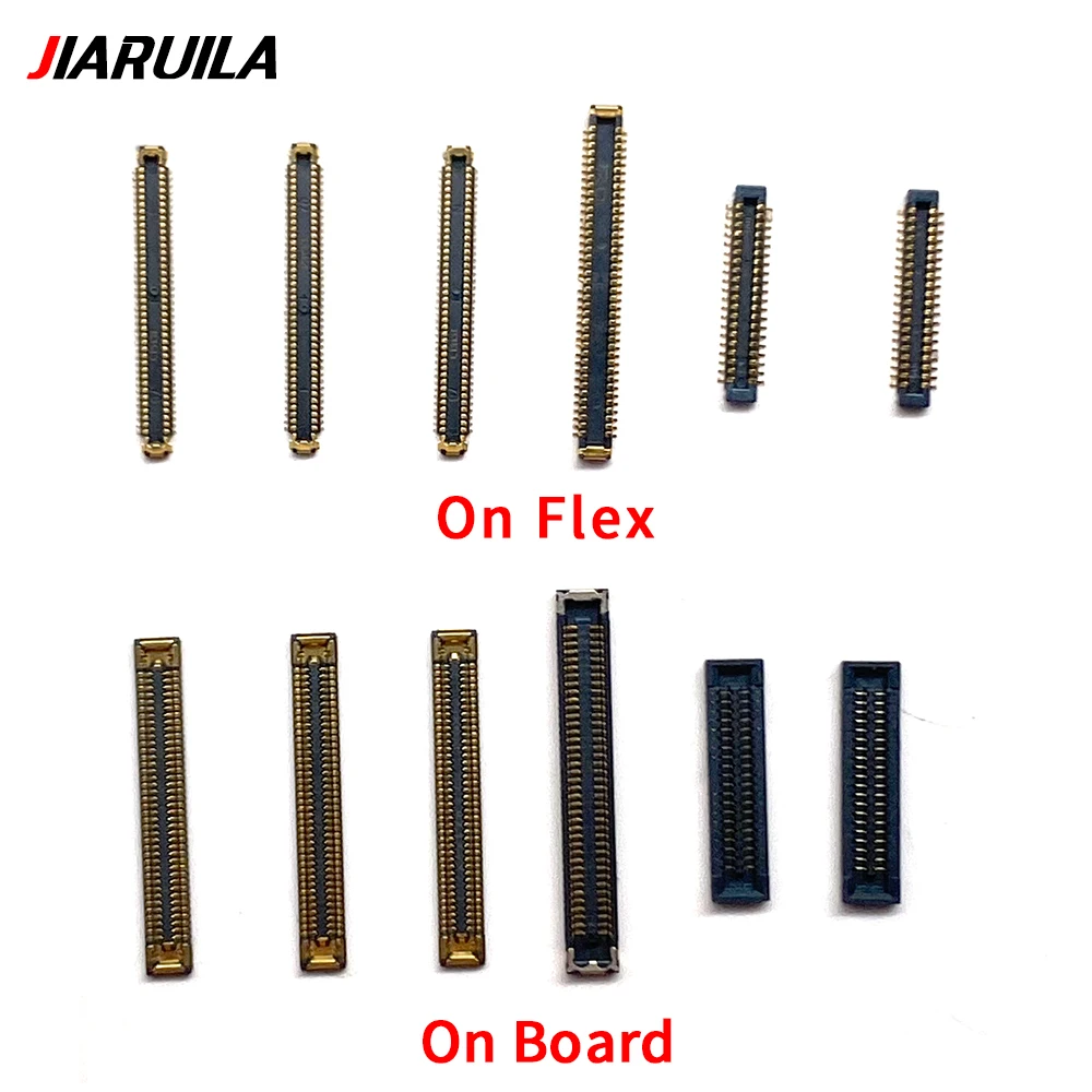 10 Pcs For Samsung A12 A13 4G 5G A21S A22 4G 5G LCD Display Screen FPC Connector Port On Mainboard Flex Cable