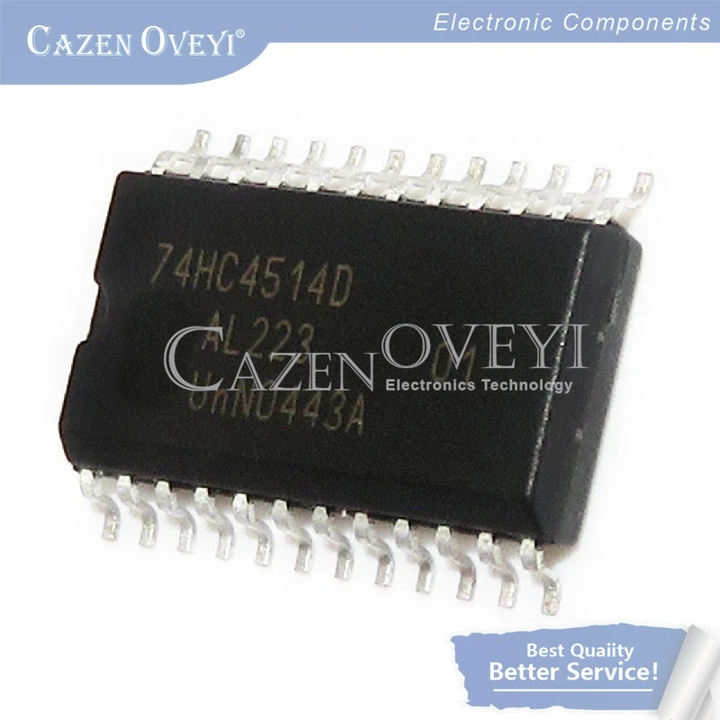 5pcs/lot 74HC4514D 74HC4514 74HC4067D 74HC4067 SN74LVC4245ADWR SN74LVC4245 LVC4245 74HC154D 74HC154 SOP-24-7.2MM