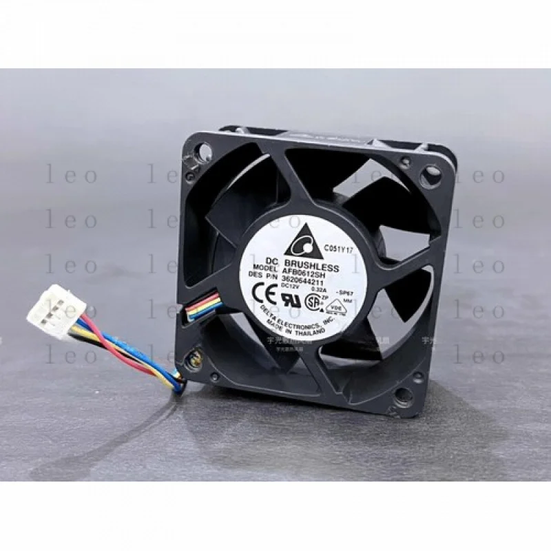 FF 1 قطعة AFB0612SH 6025 DC12V 0.32A 6 سنتيمتر 4-Pin PWM التحكم في درجة الحرارة مروحة التبريد # F5