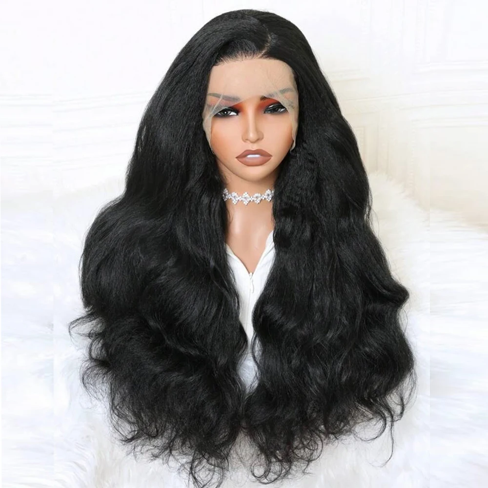 

400 Density Body Wave 13x6 HD Transparent Lace Front Human Hair Wigs 30 Inch 360 Full Lace Front Hair Wigs For Women Pre Plucked