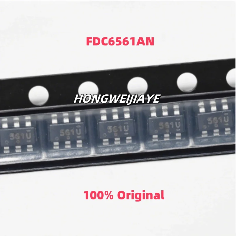 

10PCS 100% New FDC6561AN FDC658AP SOT23-6 Brand New Original Chips ic