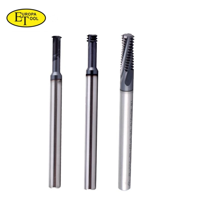 

ET HSS-EV Solid Carbide Thread Milling Cutter M1 M2 M3 M4 M5 M6 M8 M10 M12 M14 M16 M18 CNC Machine End Mill Mills