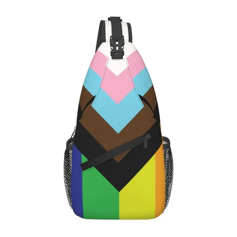 

Пользовательский гей-прайд Радужный флаг ЛГБТК слинг нагрудная сумка ЛГБТ лесбийский бисексуальный рюкзак через плечо для мужчин дорожный рюкзак
