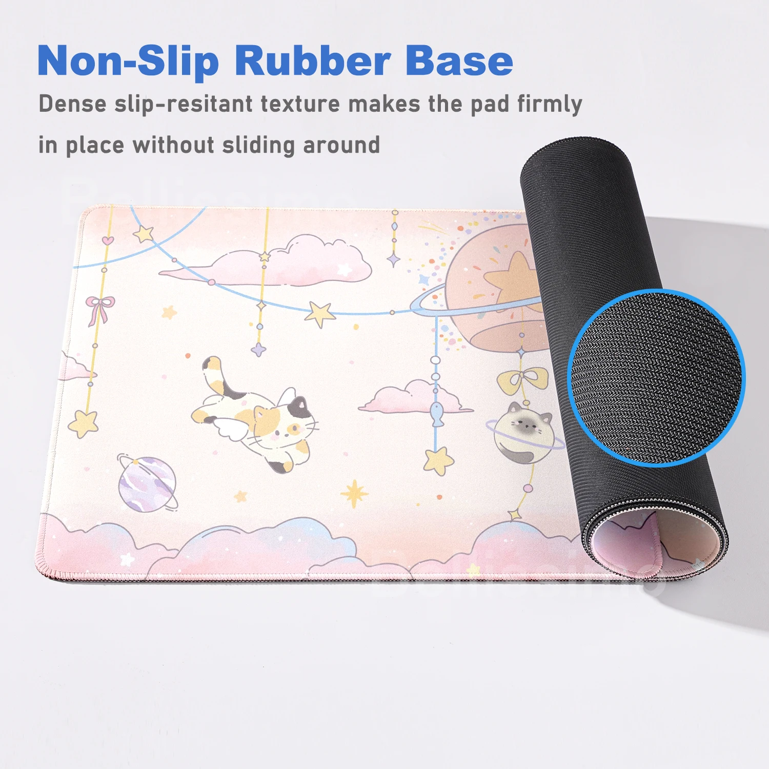 لطيف القط كبير الألعاب لوحة المفاتيح ماوس الوسادة HD ألعاب الكمبيوتر اللوحي ماوس الوسادة XL النجوم سحابة ماوس XXL 900x400 اللعب الفئران الحصير