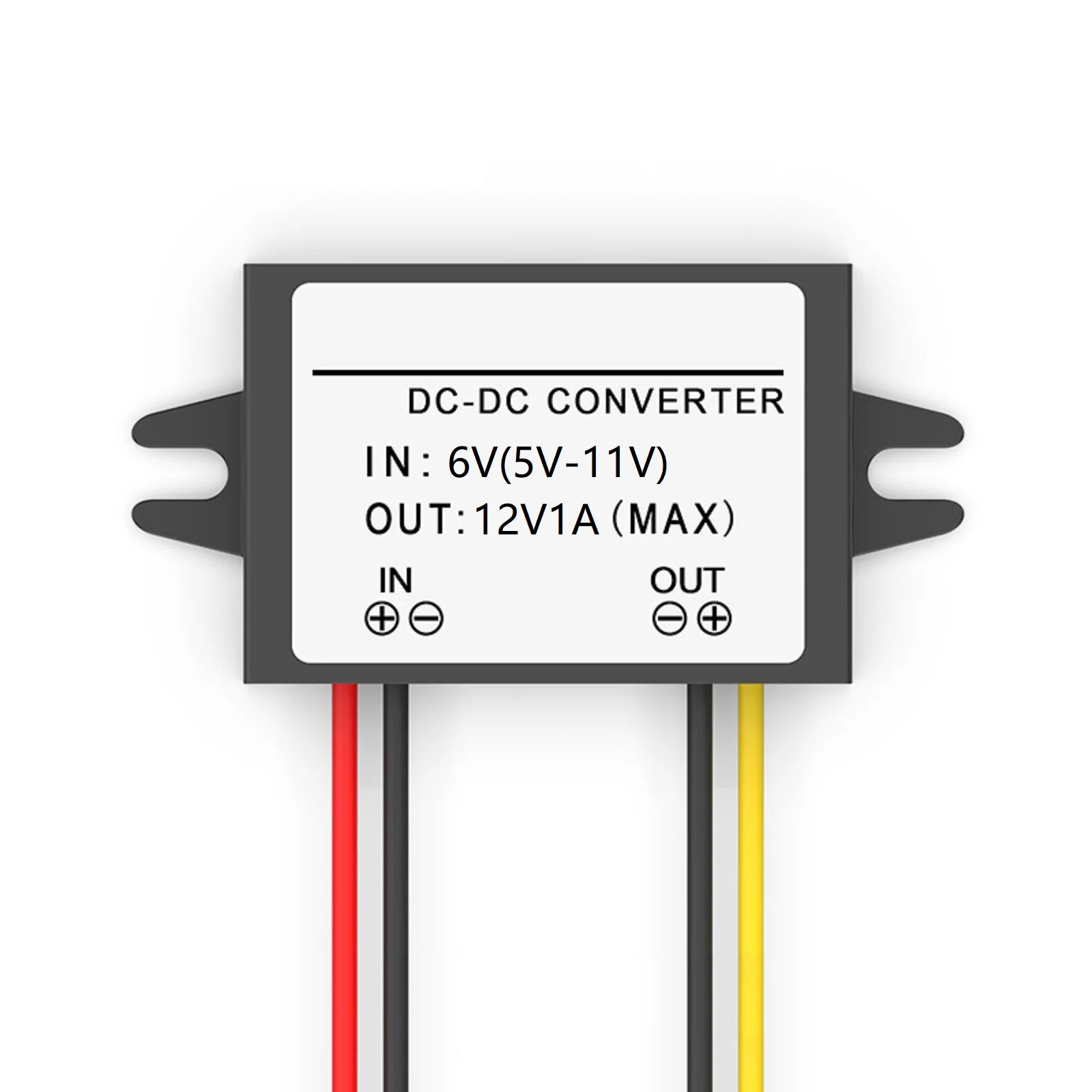 12V DC Step-up Regulator Input Range 5V 6V 11V Output 12V 1A IP68 Rated for Boat For Car and DIY Installations