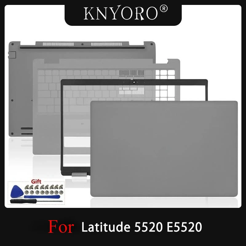 

New For Dell Latitude 5520 E5520 Laptop LCD Back Cover Rear Lid Front Bezel Top Case Palmrest Bottom Shell 094D8X 01V6HD 009CM3