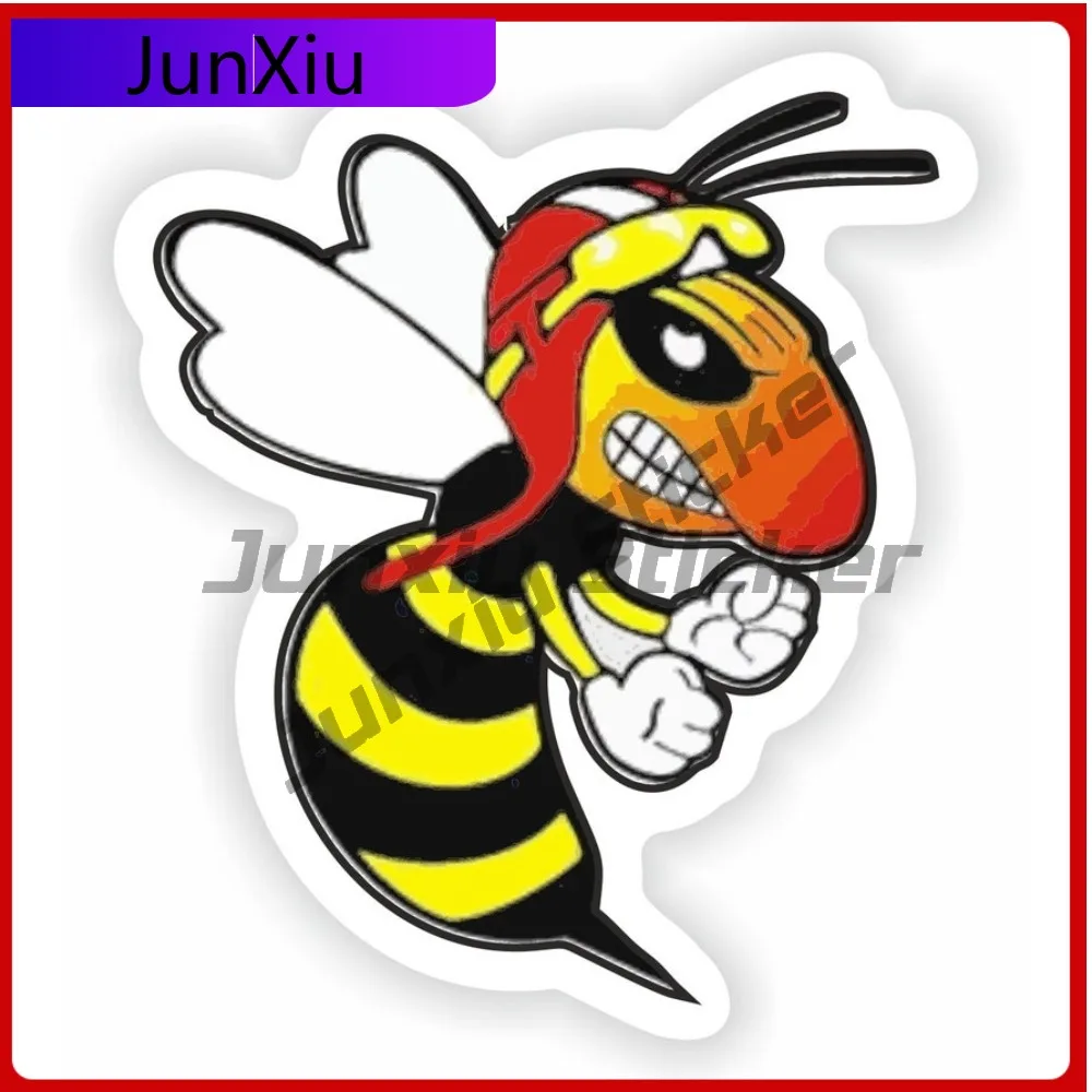 

Angry Wasp Personality Auto Styling Detail Ideal On Suv Truck Camper Exterior Surfaces Decoration Decal Sun Resistant For