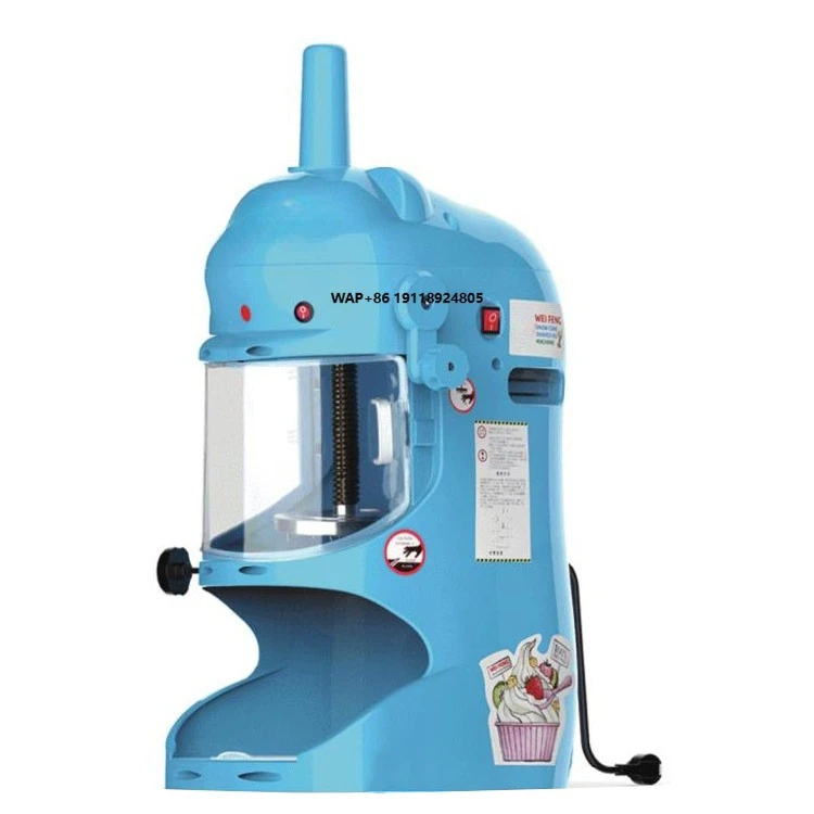Industrial Ice Crusher Machine Manual Ice Shaver Snowflake Machine Maker