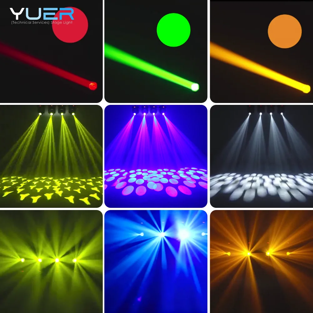 

100W LED Beam Moving head Light with 8 Gobos 18 prisms DMX512 for DJ Disco party wedding club bar stage lighting