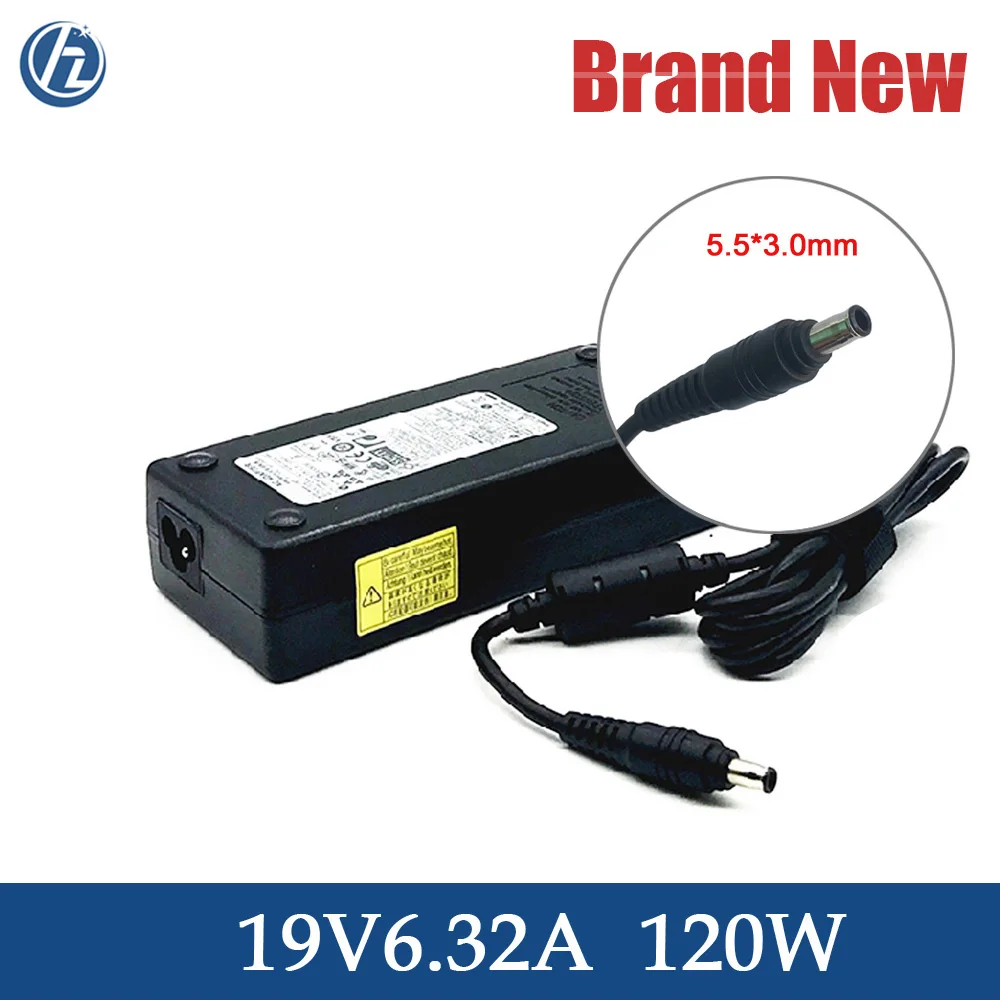 Оригинальное зарядное устройство 19 в 120 А 21,5 Вт адаптер переменного тока для Samsung 23,6 