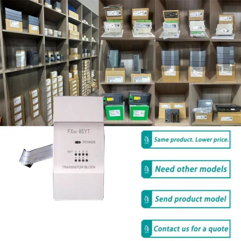 

New FX2N-8EYT PLC Module