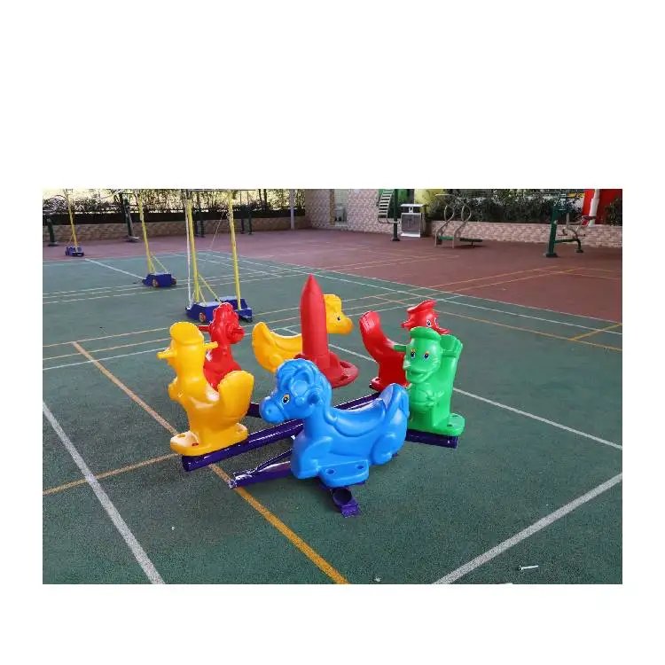 Commercial amusement park equipment carousel