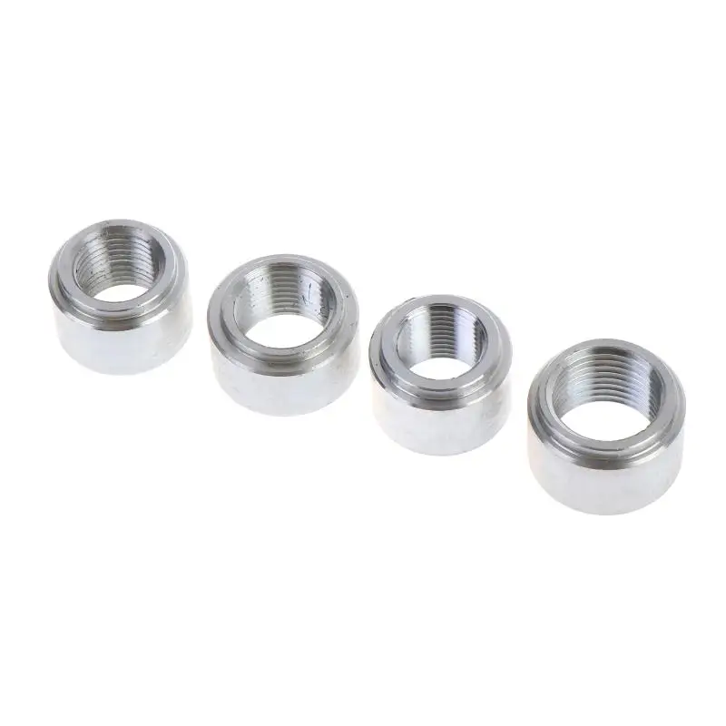 1Pc 1/8 1/4 3/8 1/2 3/4 M16X1.5 M18X1.5 Female Thread Weld On Bung Aluminum Female Weld On Fitting Bung Hose Adapter