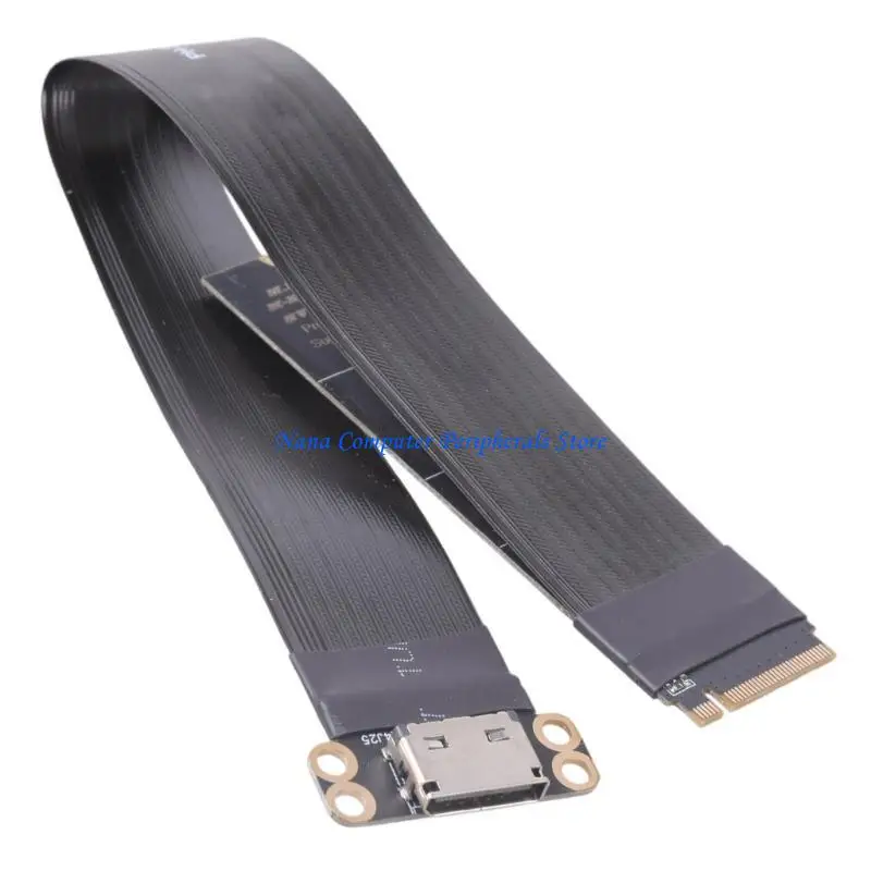 F68C 20cm M.2 NVME a Oculink SFF-8611 SFF-8612 Cable para fácil instalación y mejora las capacidades del sistema
