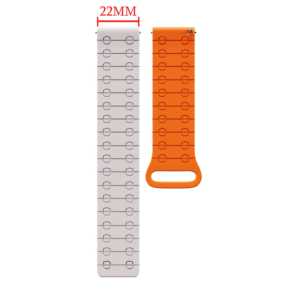 Pulseira magnética para xiaomi relógio s4 s3 s2 s1 pro ativo esporte pulseira de silicone para xiaomi mi relógio cor 2 miwatch 2 pro pulseira