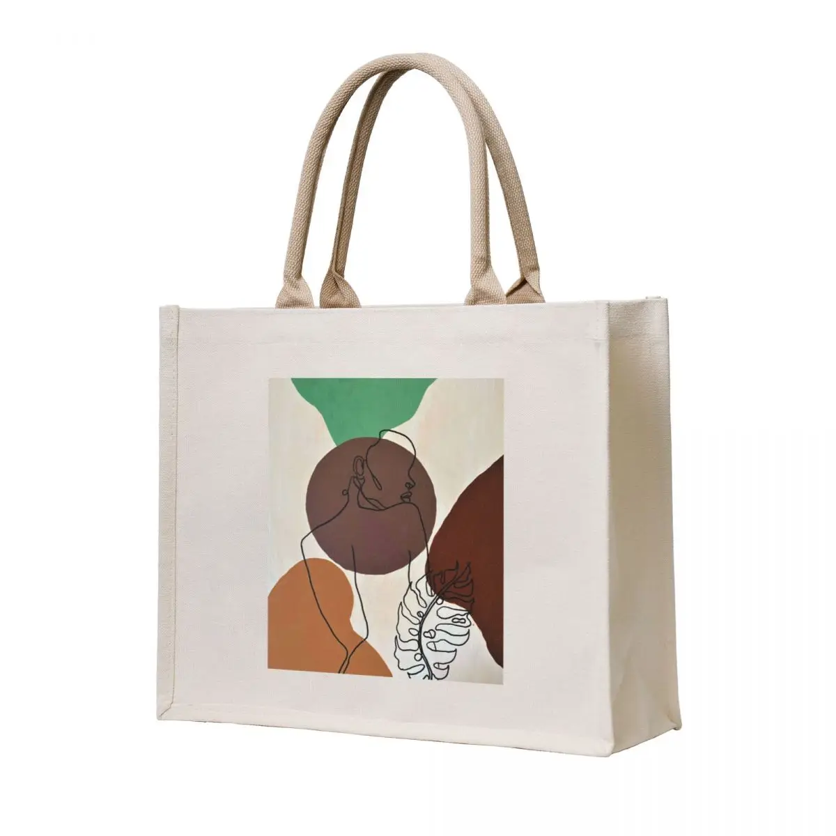 

Monstera Goddess Tote Bag canvas bags Gift bags shopping trolley bag