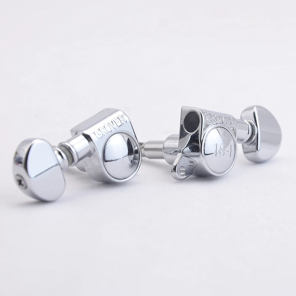 Original Genuine G-Rover  Guitar Machine Heads Tuners Tuning Peg  1:18   Chrome