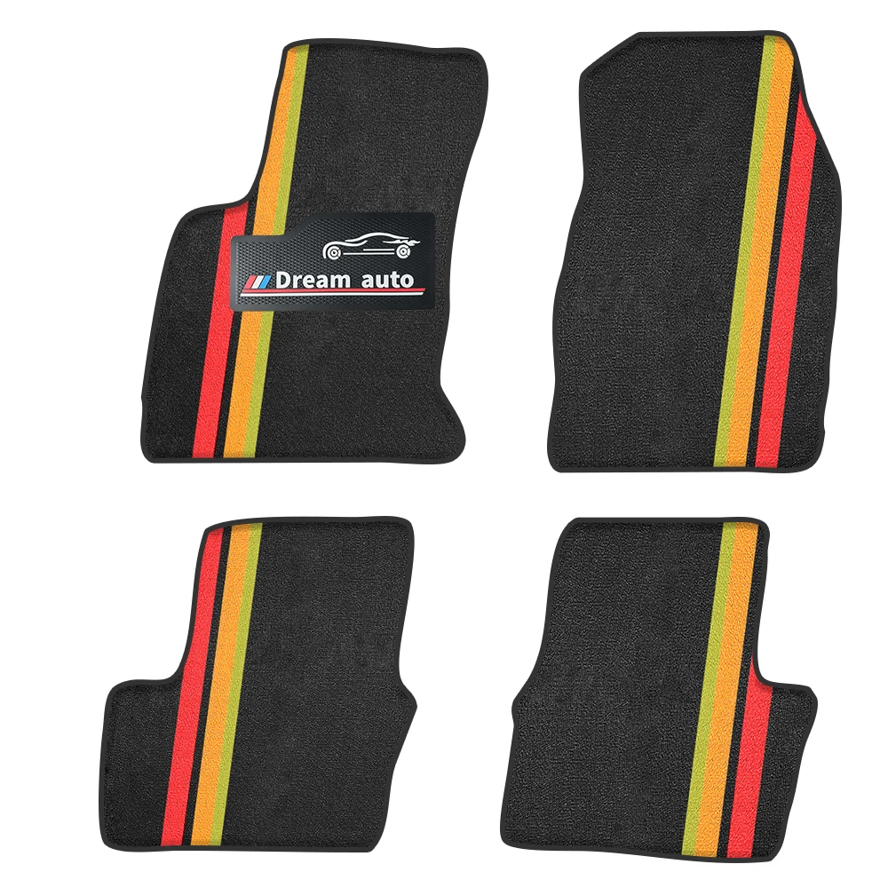 

Car Floor Mat For Ford Fiesta 2008-2019 MK6 B299 B409 Waterproof Interior Protection Accessories Car Mats Full Set