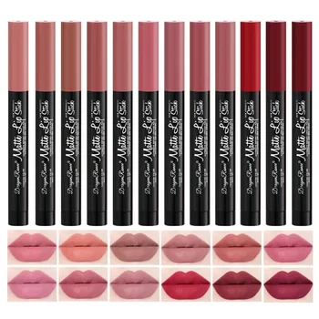 12-Color Matte Lipstick Pencil 1