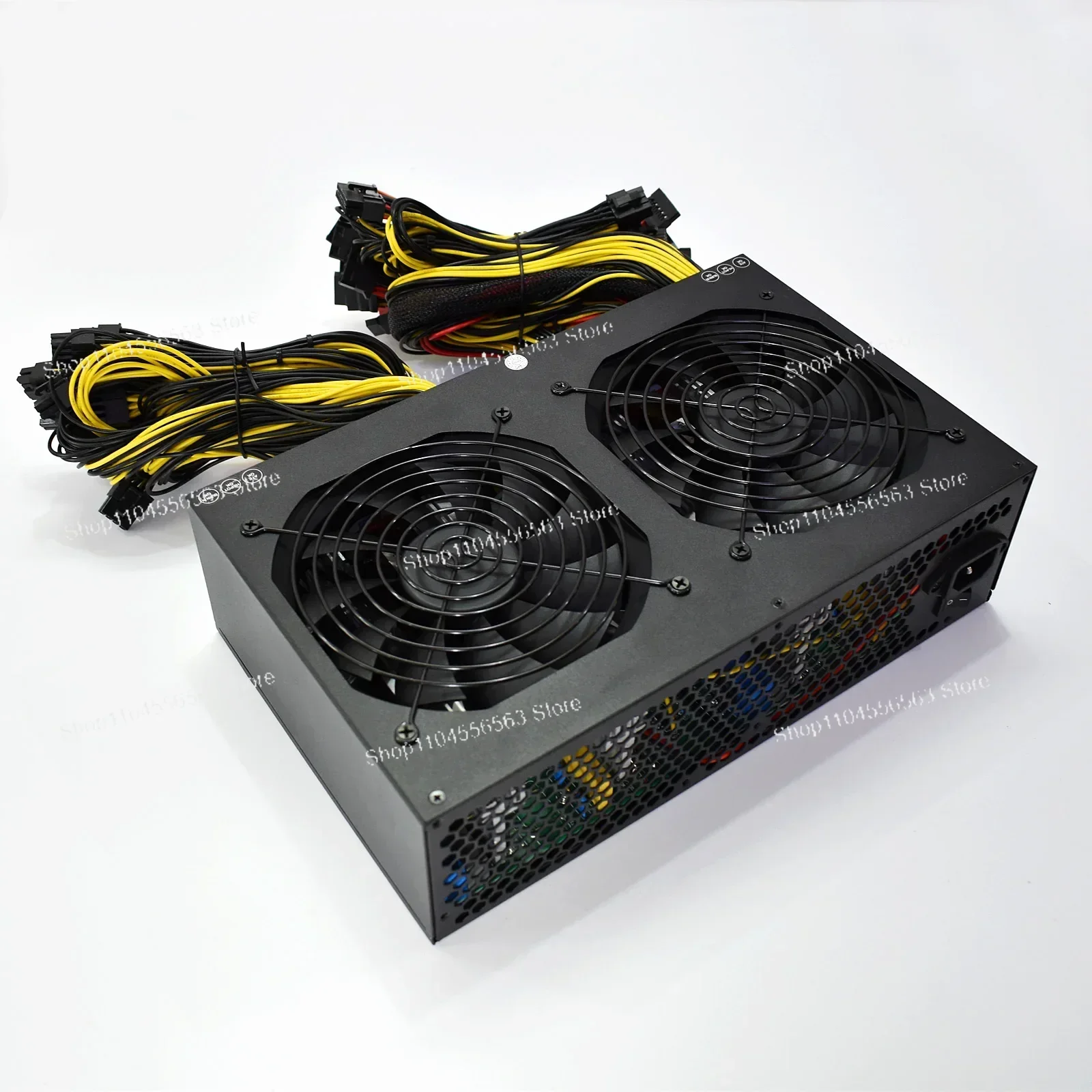 3600W ATX Server PSU - 12 GPU High Power Supply for Mining Rigs, Graphics Card Mining Equipment & Server Systems
