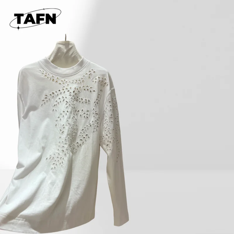 Ladies Chiffon Blouse Long Sleeve V-Neck Workwear Shirt Women's Solid Color Cotton Shirt Loose Fit Blouse Style Blouse AH1601