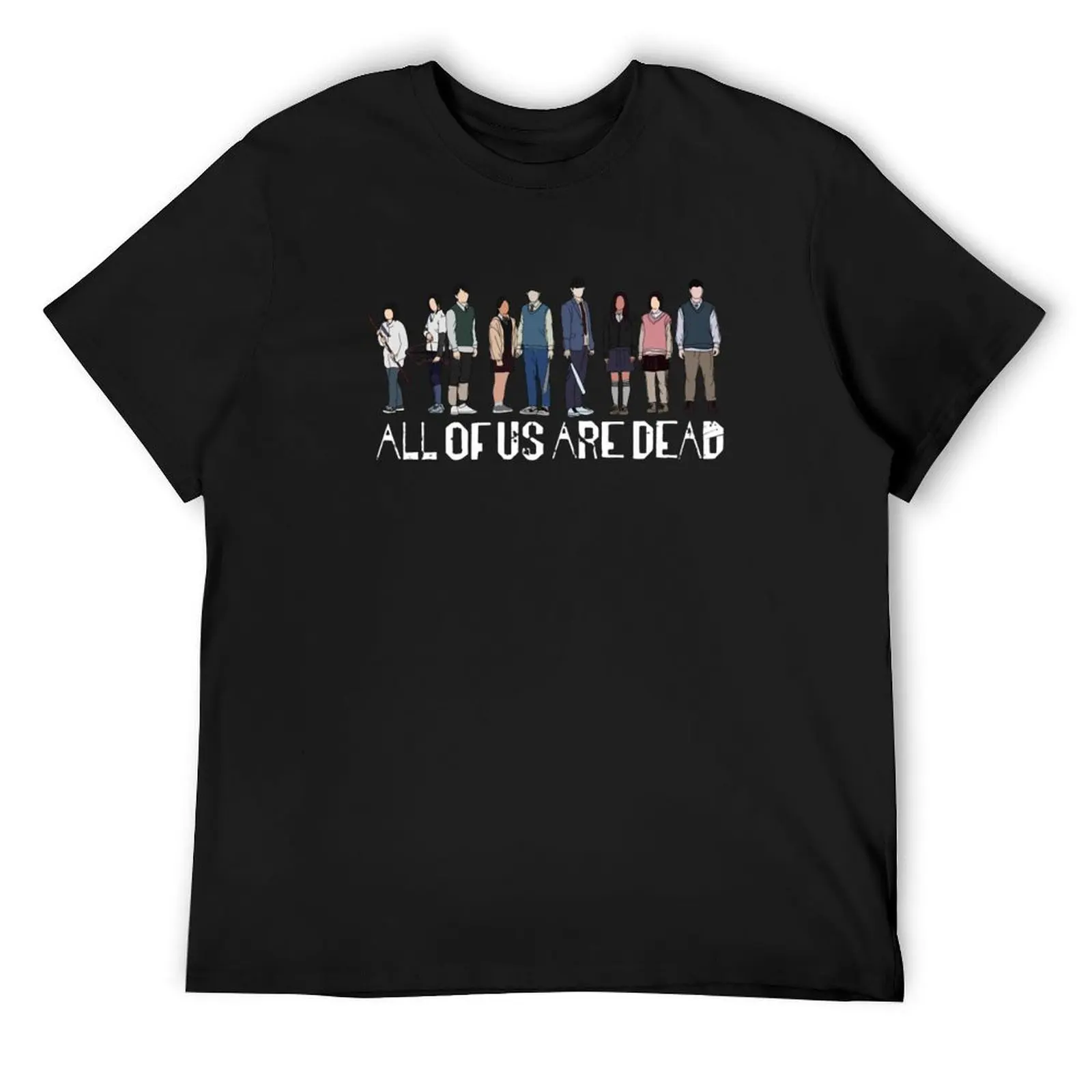 

All Of Us Are Dead T-Shirt Blouse shirts graphic tee blanks korean fashion outfits for men