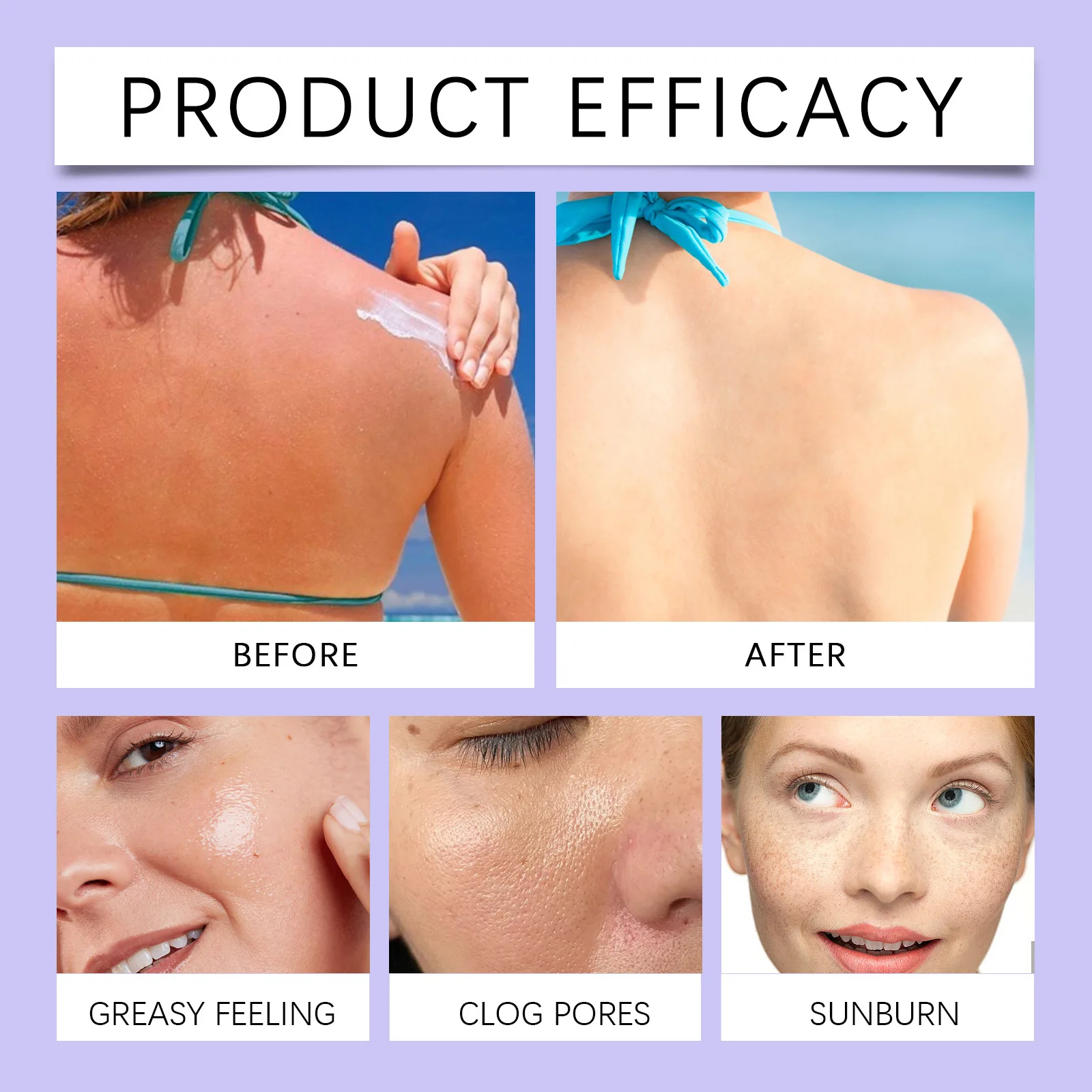 Sunscreen Cream Spf 90+ UV Protective Sunburn Repair Cream Sun Block Isolation Cream Moisturizing Oil-Control Skin Care Products