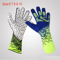Oriental  Deer Football Goalkeeper Gloves Thickened Soccer Goalie Gloves Football Suit For Adults  Kids No Finger Protection