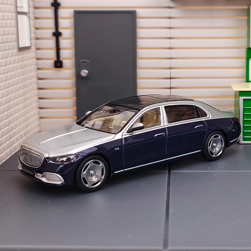 

Almost Real 1:64 Scale Diecast Alloy Benz S-Class W223 S680 Toys Cars Model AR BOX Classics Adult Souvenir Gifts Static Display